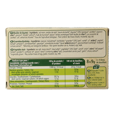 Ma Vie Sans Groentebouillon glutenvrij bio 72 Gram