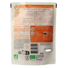 Ma Vie Sans Quinoa gierst rode bonen & groente glutenvrij bio 220.00 Gram