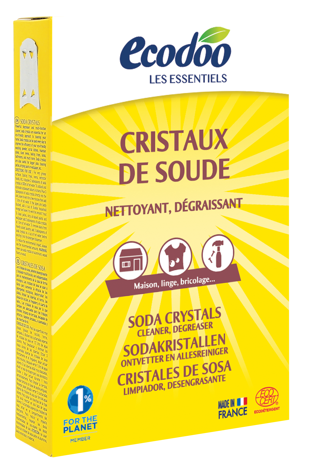 Ecodoo Sodakristallen eco 500 Gram