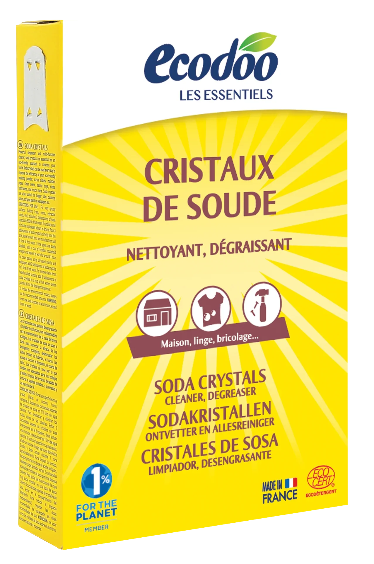 Ecodoo Sodakristallen eco 500 Gram