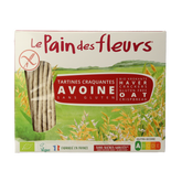 Pain Des Fleurs Krokante crackers haver glutenvrij bio 150 Gram