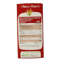Pain Des Fleurs Krokante crackers haver glutenvrij bio 150.00 Gram