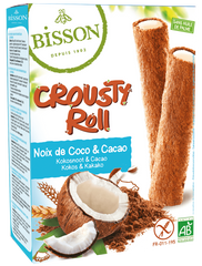 Bisson Crousty roll kokos cacao bio 125 Gram