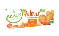 Bisson Palmier bladerdeegkoekjes bio 100 Gram