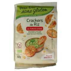 Ma Vie Sans Rijstcrackers sweet chili glutenvrij bio 40 Gram