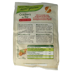 Ma Vie Sans Rijstcrackers sweet chili glutenvrij bio 40.00 Gram