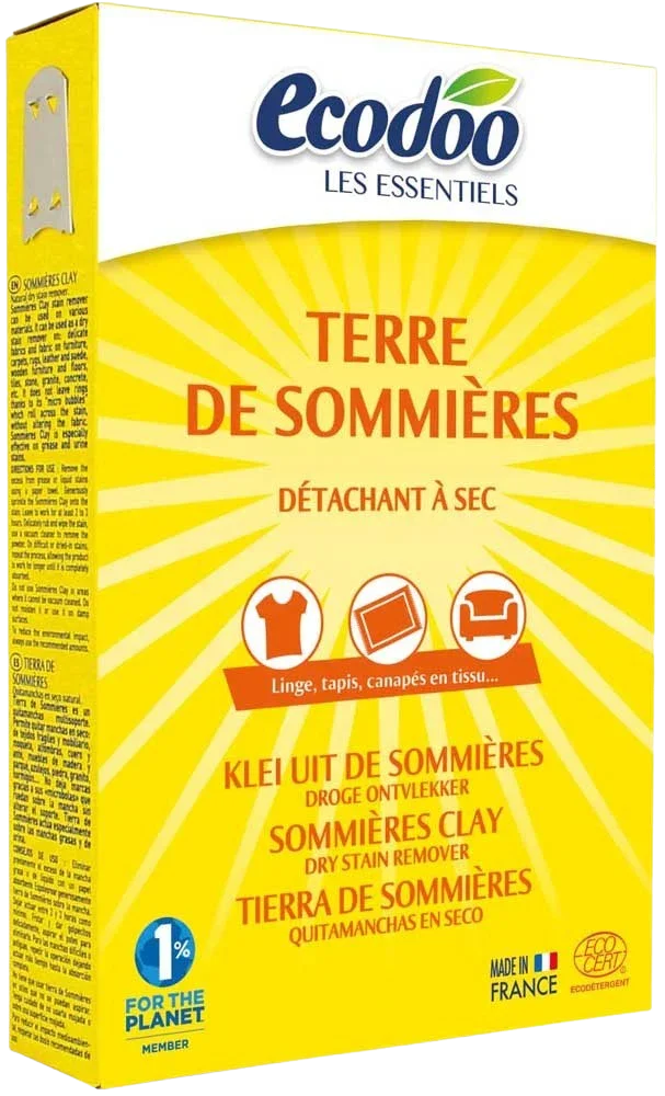 Ecodoo Klei de sommieres, droge vlekkenverwijderaar bio 350 Gram