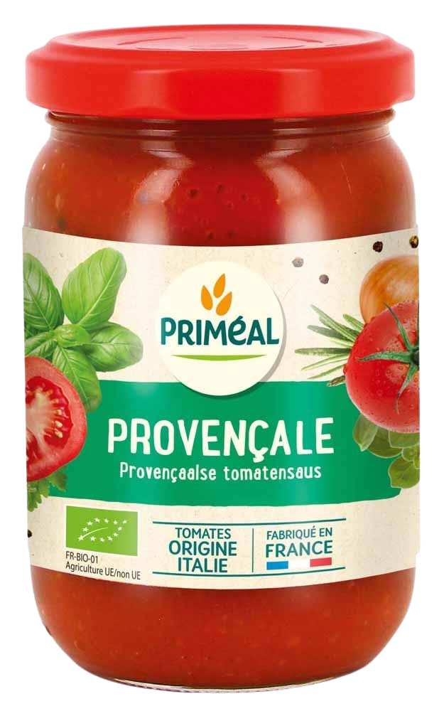 Primeal Tomatensaus Provencaalse stijl bio 200 Gram