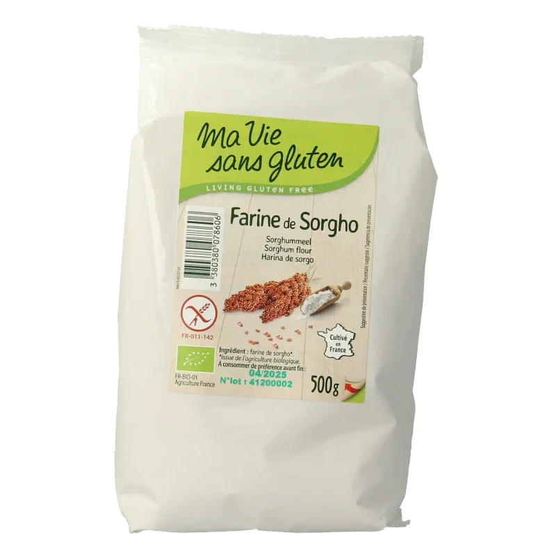 Ma Vie Sans Sorghummeel glutenvrij bio 500 Gram