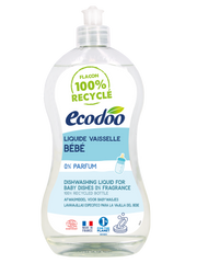 Ecodoo Afwasmiddel vloeibaar hypoallergeen baby-safe bio 500.00 Milliliter