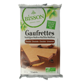 Bisson Chocolade wafels gaufrettes bio 190.00 Gram