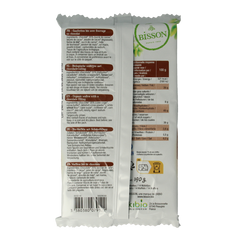 Bisson Chocolade wafels gaufrettes bio 190.00 Gram