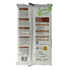 Bisson Chocolade wafels gaufrettes bio 190 Gram