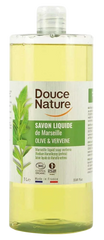 Douce Nature Zeep Marseille vloeibaar ijzerkruid/verbena bio 1 Liter