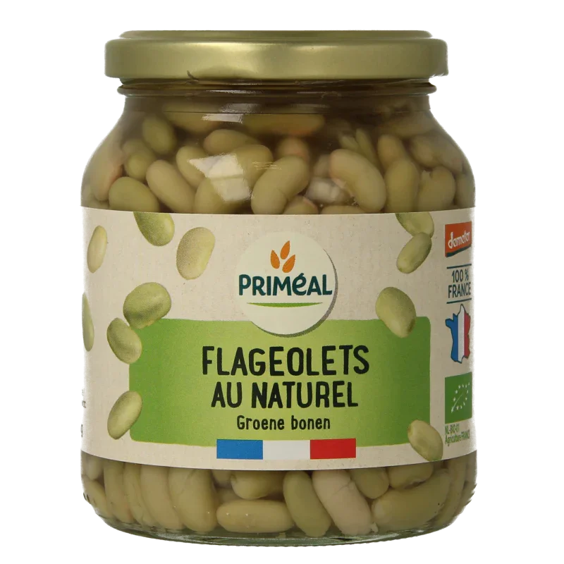 Primeal Groene kidneyboon flageolet bio 350 Gram