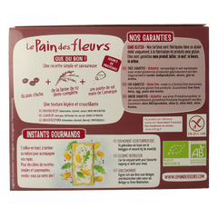 Pain Des Fleurs Kikkererwten crackers bio 150 Gram