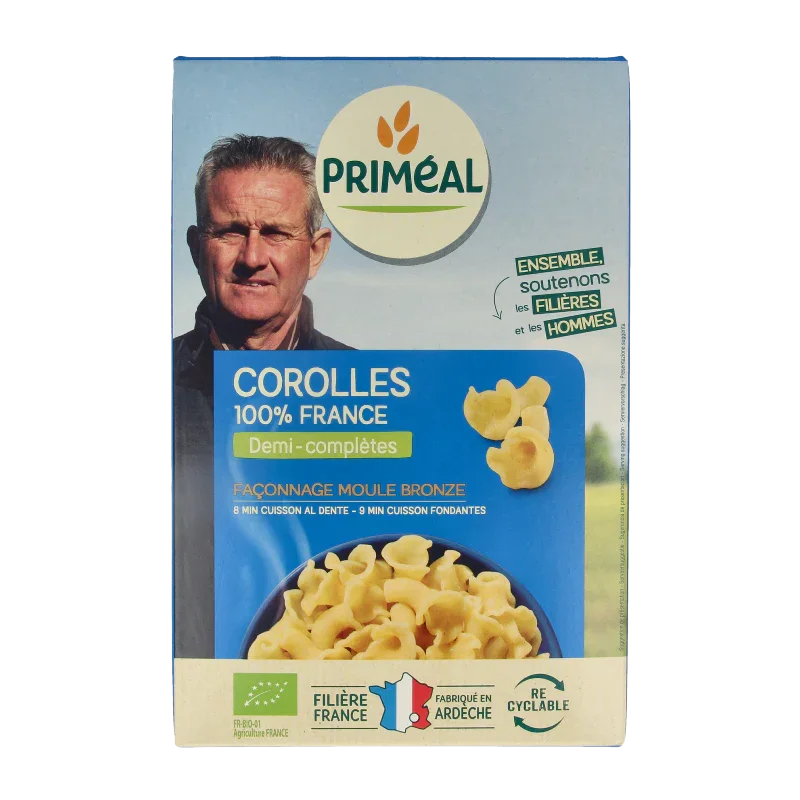 Primeal Corolle halfvolkoren pasta bio 400 Gram