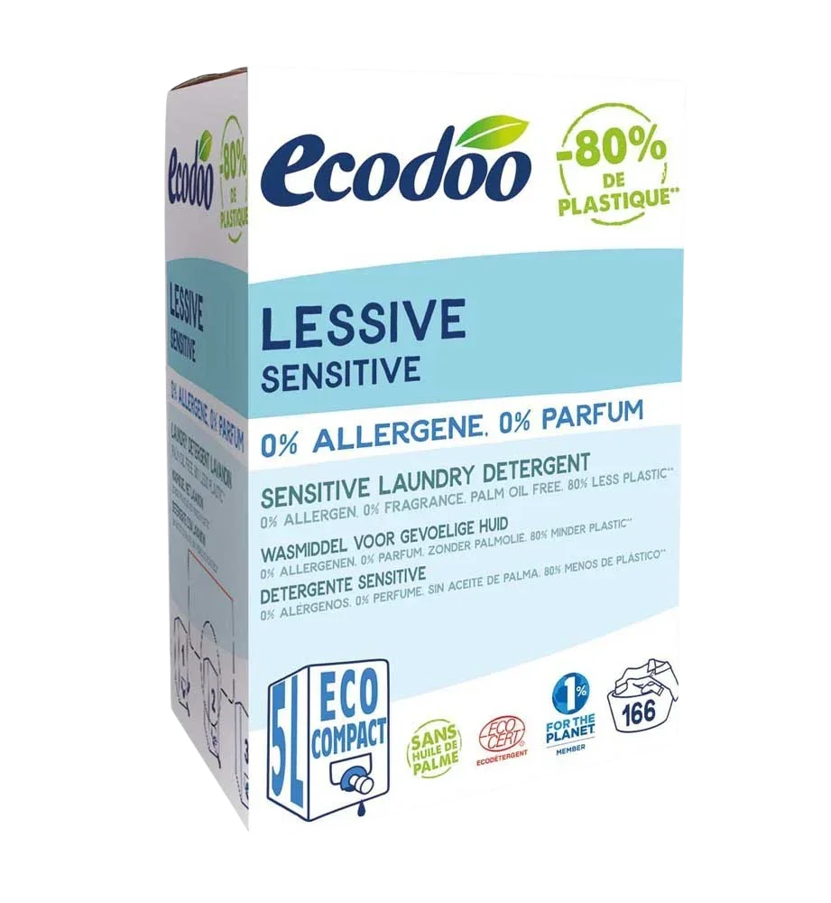 Ecodoo Wasmiddel vloeibaar sensitive eco 5 Liter