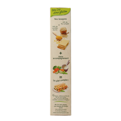 Ma Vie Sans Lasagnebladen van gele linzen glutenvrij bio 250.00 Gram