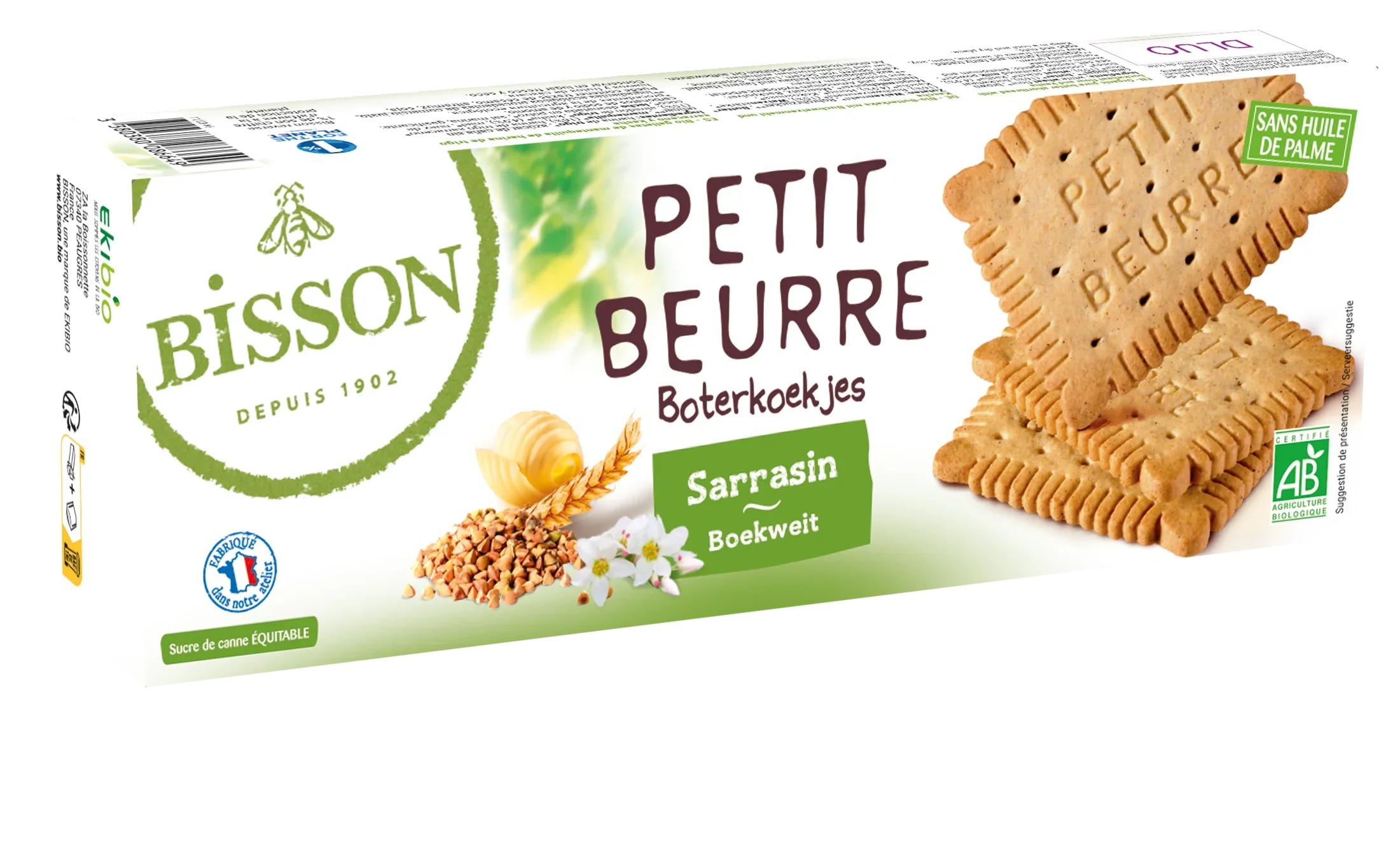 Bisson Biscuitjes boekweit bio 150 Gram