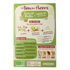 Pain Des Fleurs Special matin boekweit ontbijtcrackers bio 230.00 Gram