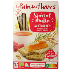 Pain Des Fleurs Special matin meergranen ontbijtcrackers bio 230 Gram
