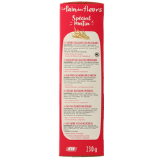 Pain Des Fleurs Special matin meergranen ontbijtcrackers bio 230.00 Gram
