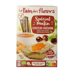 Pain Des Fleurs Special matin kastanje ontbijtcrackers bio 230 Gram