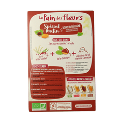 Pain Des Fleurs Special matin kastanje ontbijtcrackers bio 230 Gram