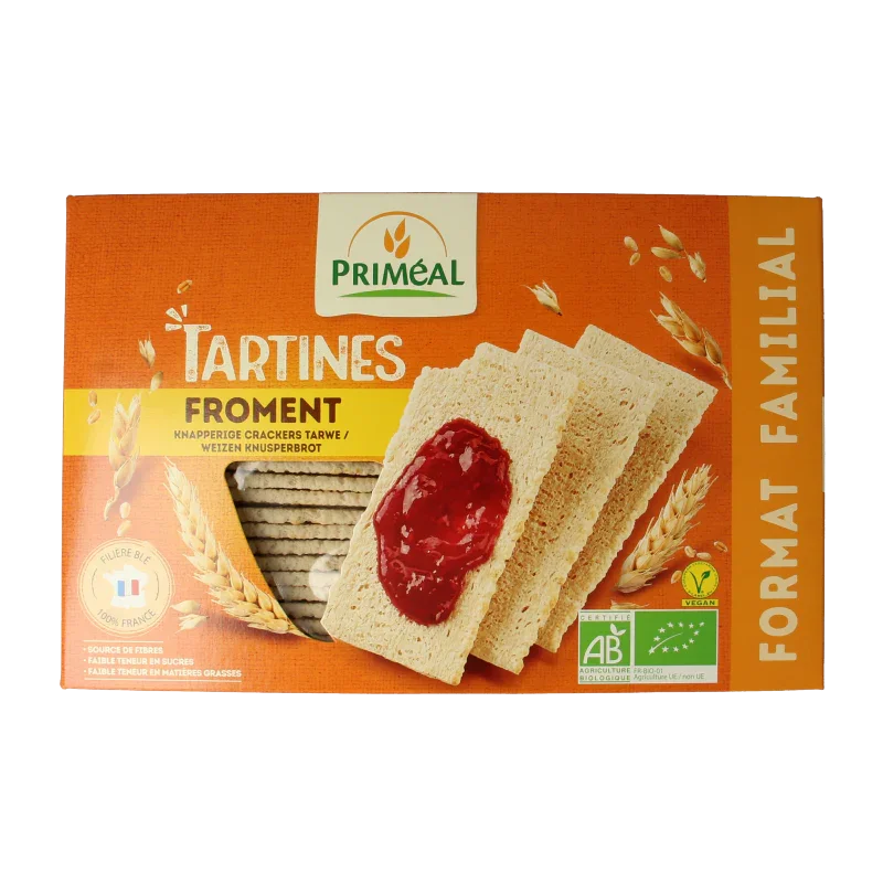 Primeal Tarwe crackers bio 250 Gram