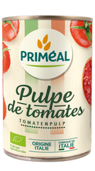 Primeal Tomatensaus met stukjes bio 400.00 Gram