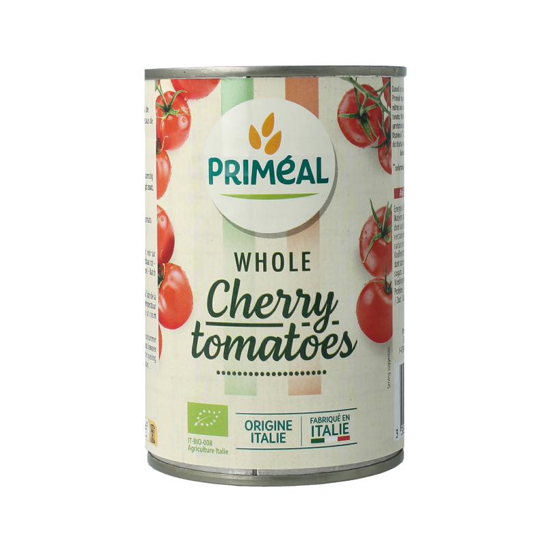 Primeal Cherry tomaten heel bio 400 Gram