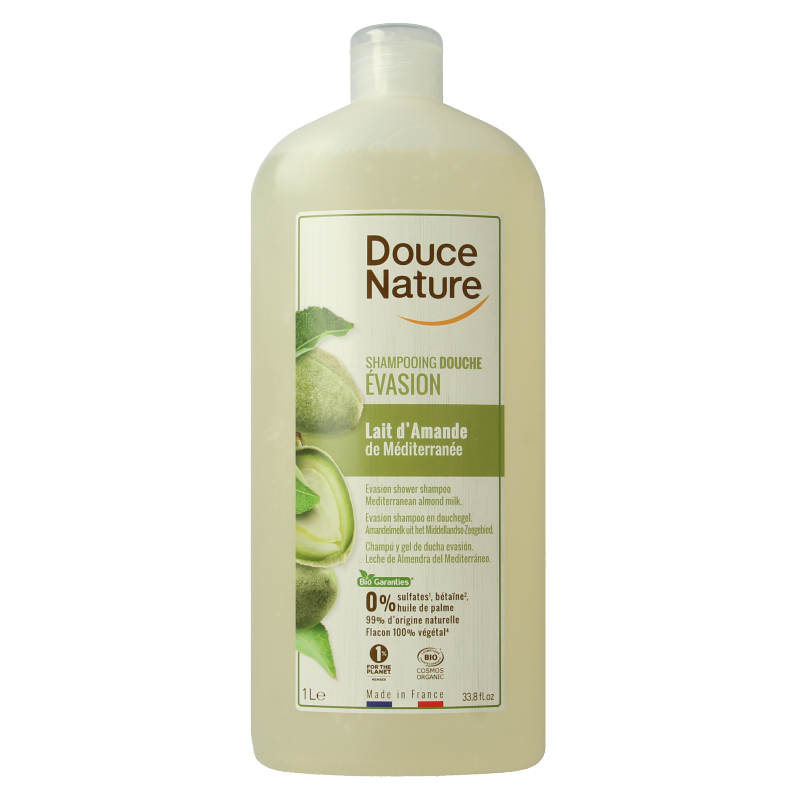 Douce Nature Douchemelk zoete amandel bio 1 Liter