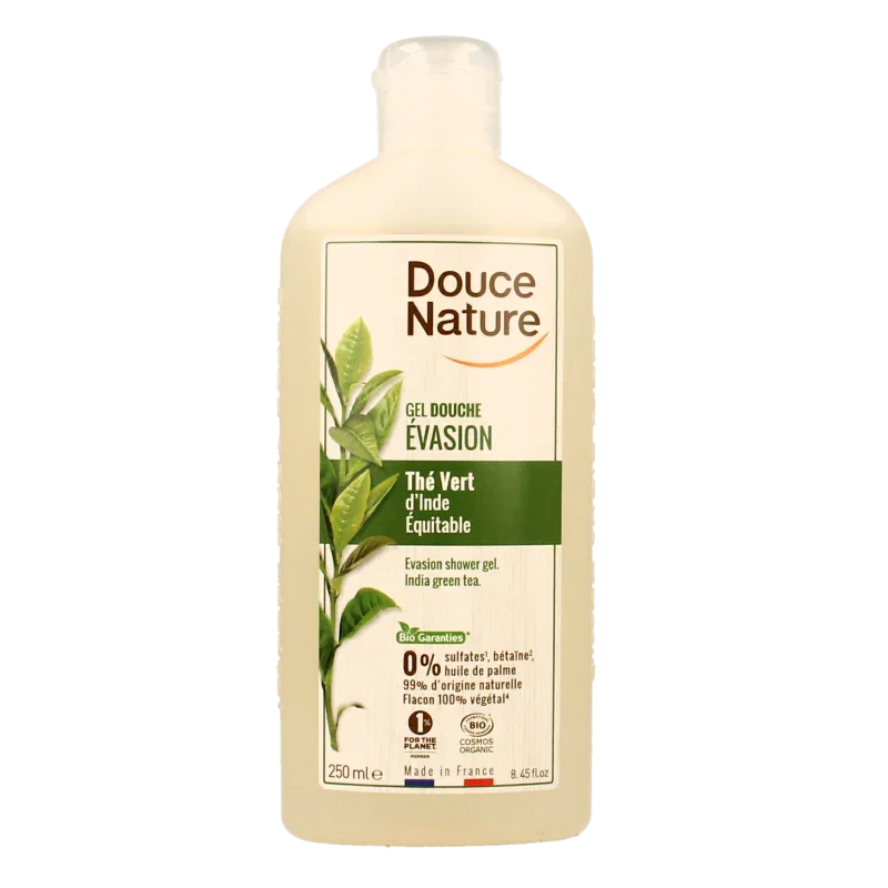 Douce Nature Douchegel evasion groene thee bio 250 Milliliter