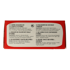 Pain Des Fleurs Aperitif crackers tomaat/paprika bio 150 Gram