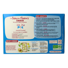 Pain Des Fleurs Boekweitcrackers zonder zout bio 300 Gram