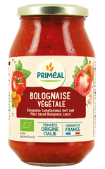 Primeal Bolognese tomatensaus vegetarisch bio 510 Gram