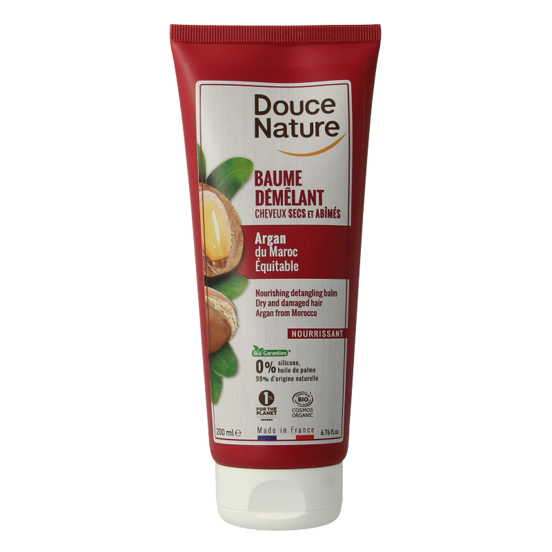 Douce Nature Conditioner droog/beschadigd haar arganolie bio 200.00 Milliliter