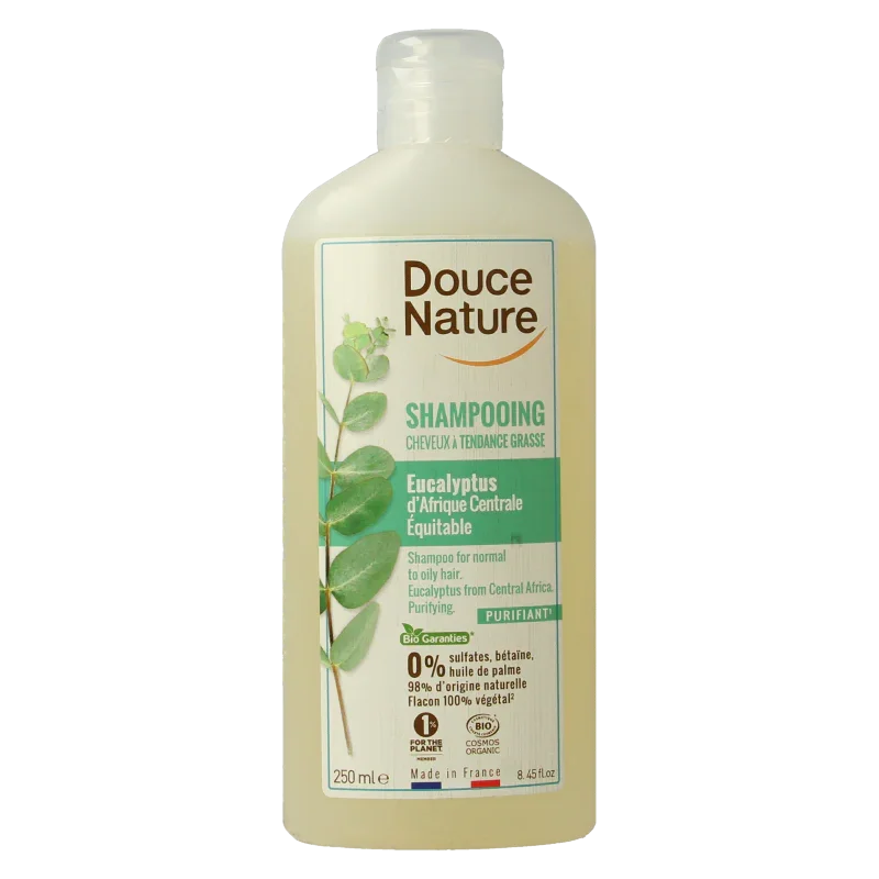 Douce Nature Shampoo vet haar eucalyptus bio 250 Milliliter