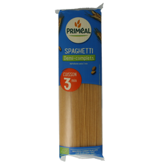 Primeal Spaghetti halfvolkoren snelkokend bio 500.00 Gram