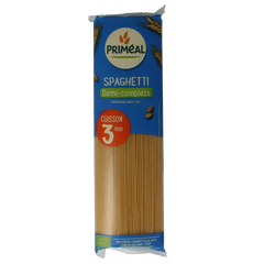 Primeal Spaghetti halfvolkoren snelkokend bio 500 Gram