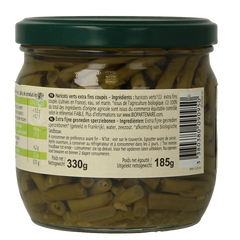 Primeal Haricots verts sperziebonen extra fijn bio 330 Gram