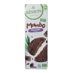 Bisson Chocolade zandkoekjes met stukjes chocola bio 150 Gram