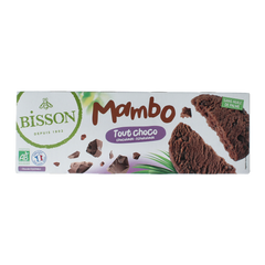 Bisson Chocolade zandkoekjes met stukjes chocola bio 150.00 Gram