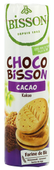 Bisson Choco cacao tarwekoekjes bio 300 Gram