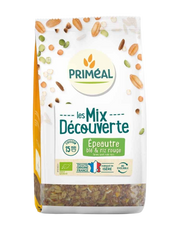 Primeal Granenmix tarwe spelt rode rijst bio 400.00 Gram