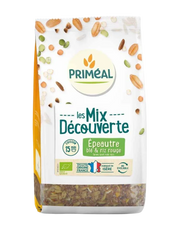 Primeal Granenmix tarwe spelt rode rijst bio 400 Gram