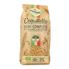 Primeal Macaroni elleboogjes halfvolkoren bio 1 Kilogram