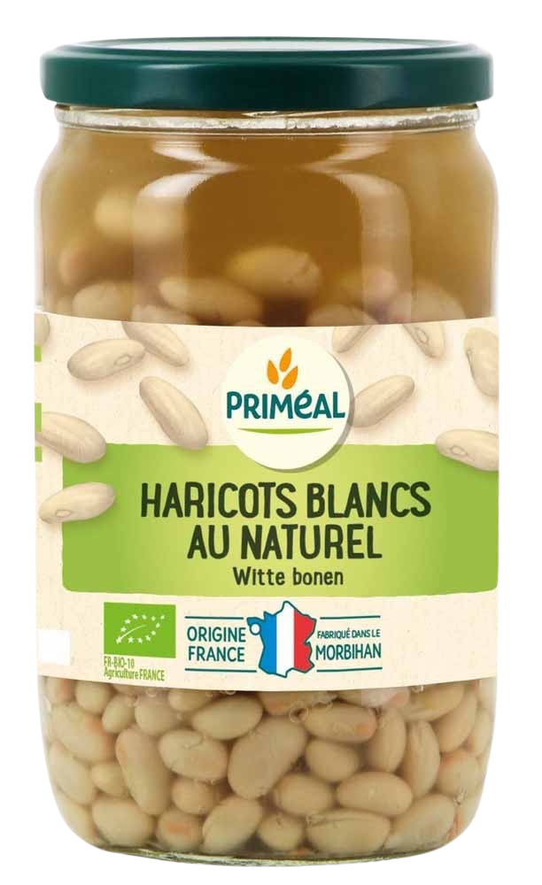 Primeal Witte bonen uit Frankrijk bio 660 Gram