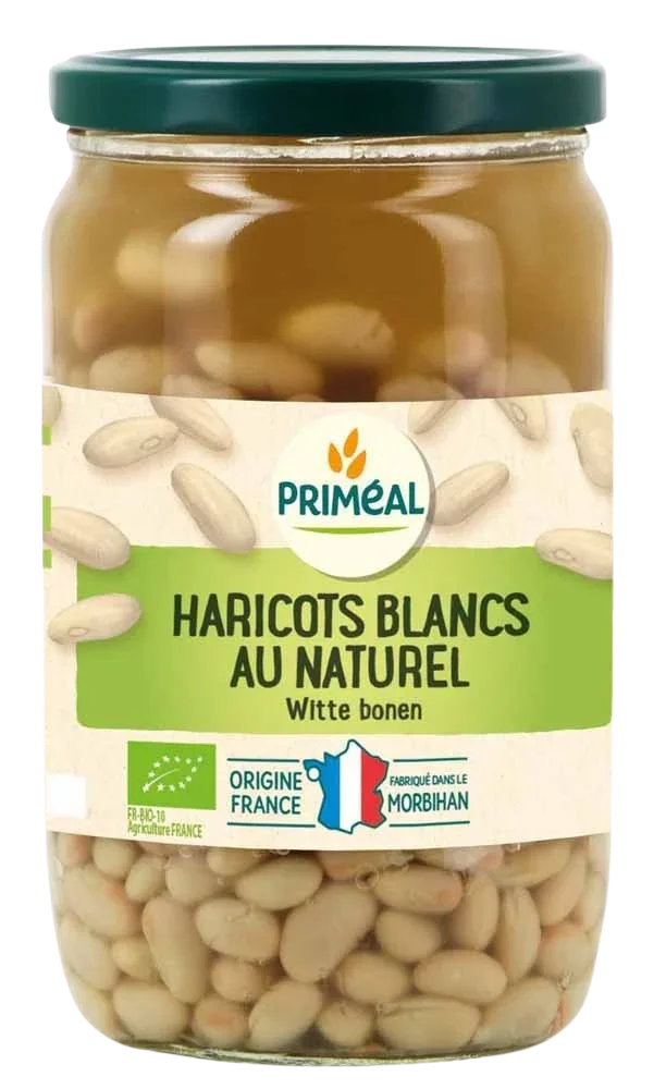 Primeal Witte bonen uit Frankrijk bio 660 Gram